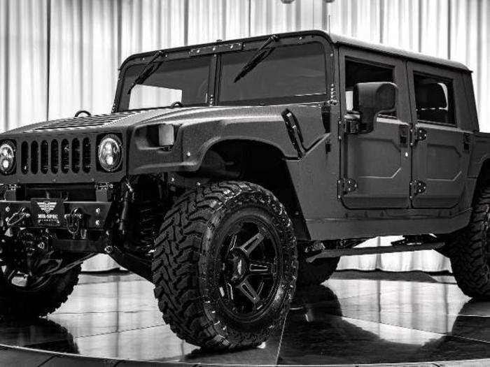 The war horse Hummer H1 isn