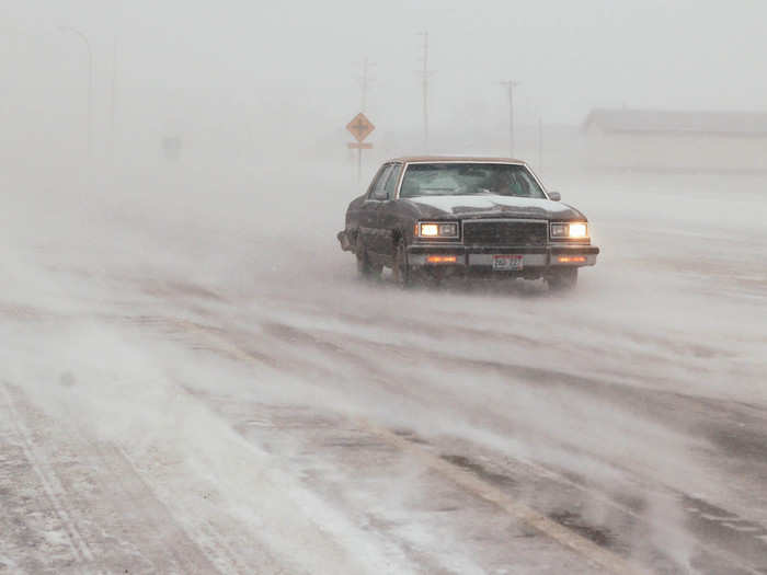 Aberdeen, South Dakota, can get "life-threatening" arctic winds. Its record low temperature was set in 1916, at -32 degrees Fahrenheit. In January 2019, it was expected to get at least as cold as -35 degrees Fahrenheit. The area can also get "white out" from high winds blowing snow around.