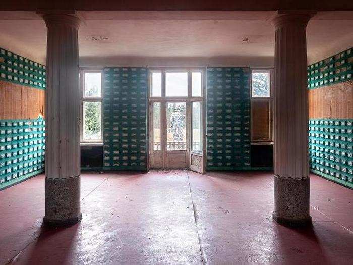 This decorative room on the main building