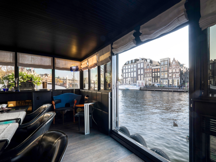 The sleek, modern houseboat is asking $1.5 million.