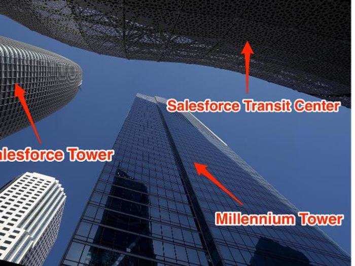 One luxury tower has started to sink and tilt. Cracks also proved to be a problem at the city