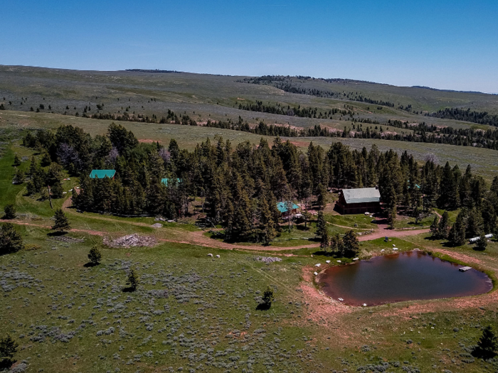 The ranch sits on 6,713 acres and is located under 100 miles away from the other ranch West bought in September, which had an asking price of $14 million.