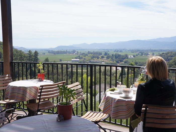 According to Needham, Rutherford is home to the best hotel in all of Napa Valley, Auberge du Soleil, where the cheapest room will still cost you over $1,000 a night.