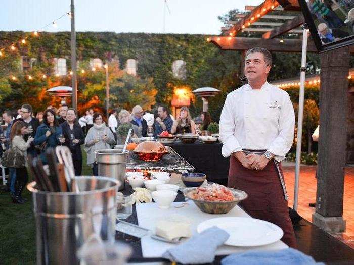 Needham noted that her favorite place to dine in Yountville is Chef Michael Chiarello