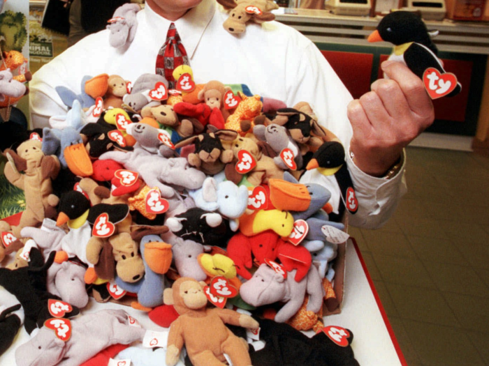 1995: Beanie Babies