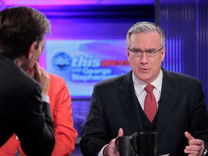 In 2010, when MSNBC suspended host Keith Olbermann for donating to Democratic candidates.