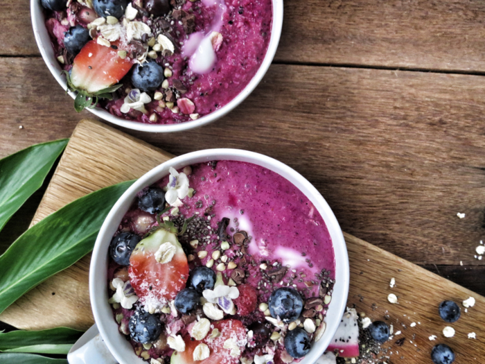 Açaí bowls were thought to be an aesthetically pleasing and fruit-packed breakfast. However, these beautiful bowls are often overpriced and loaded with sugar.