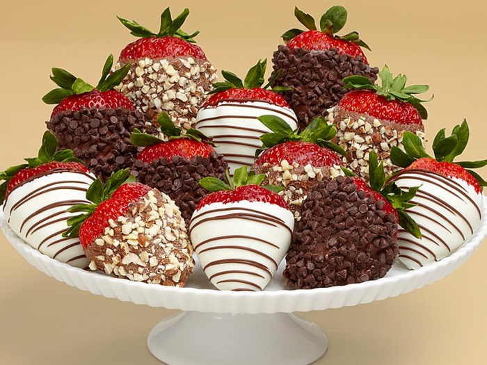 Chocolate-covered strawberries