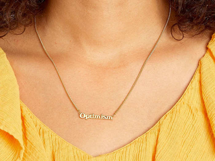 A simple and uplifting necklace