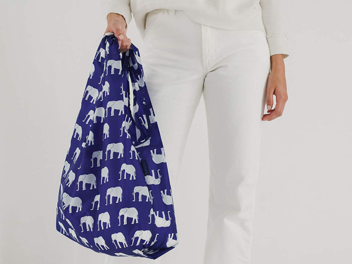 A reusable bag that comes in dozens of fun prints