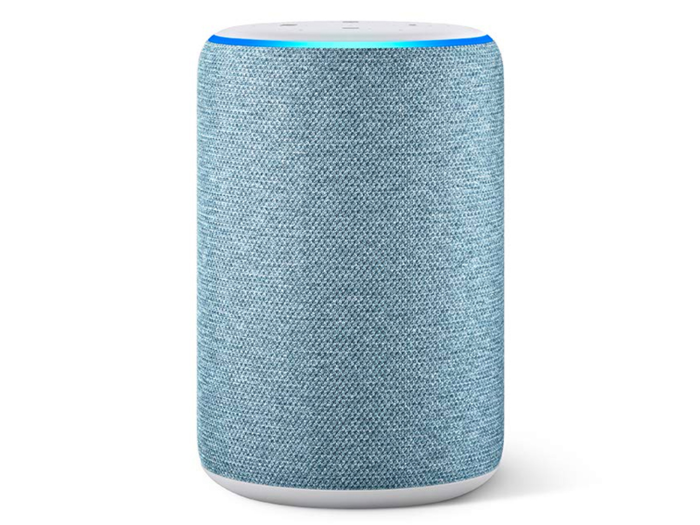 An Amazon Echo that matches her style