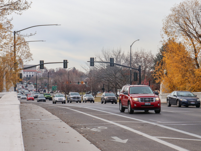 Despite the reported increased traffic, Boise residents