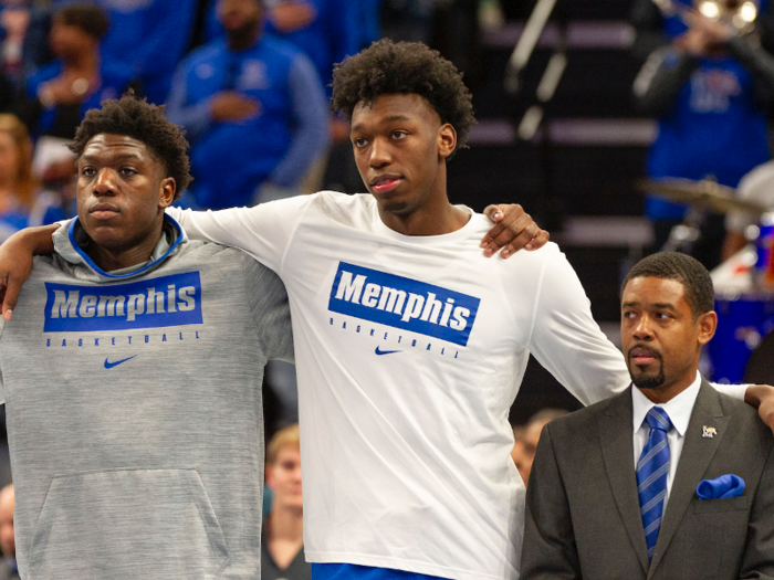 ► No. 16 Memphis Tigers — Same spot as last week in the AP Top 25 Poll