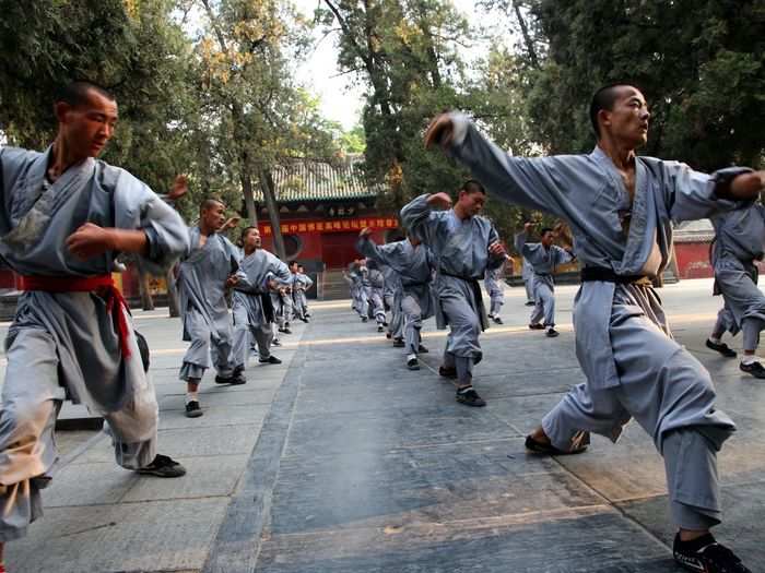 But becoming a warrior monk is no minor feat. Their day-to-day life shows the dedication that