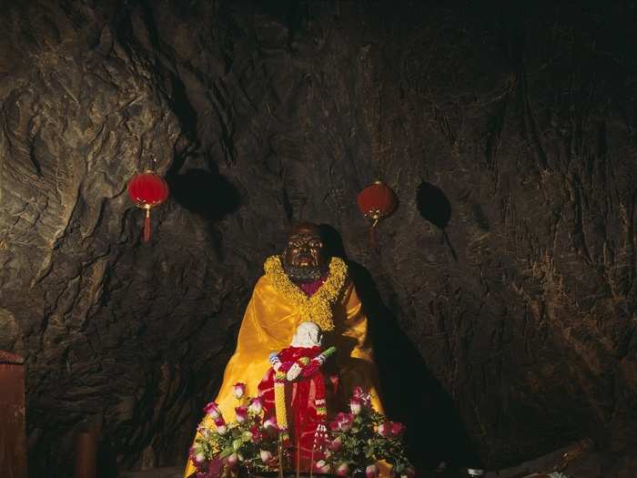 Kung fu can be traced back to 527 AD, when the temple was taken over by Bodhidharma, an Indian Buddhist. The story goes that he sat in a cave nearby, meditating for nine years. It was such intense meditation that an imprint of his shadow was left on the wall after he