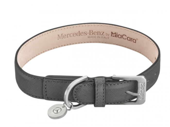 A Mercedes-Benz branded dog collar will set you back €99.90 (or roughly $110).