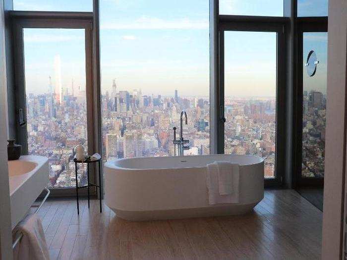 ... which boasts a freestanding tub and breathtaking views.