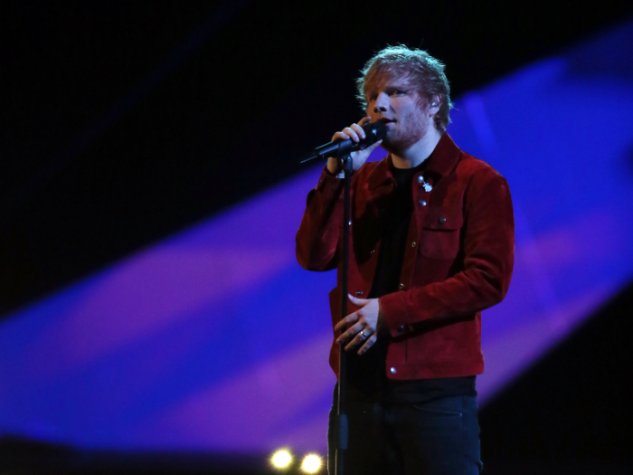 Singer Ed Sheeran tried speech therapy and homeopathy to treat his stutter, but what helped was rapping along to Eminem. His father bought him his first Eminem album when he was nine years old and that helped him through it. "He raps very fast and very melodically, and very percussively, and it helped me get rid of the stutter," he said in a speech in 2015.