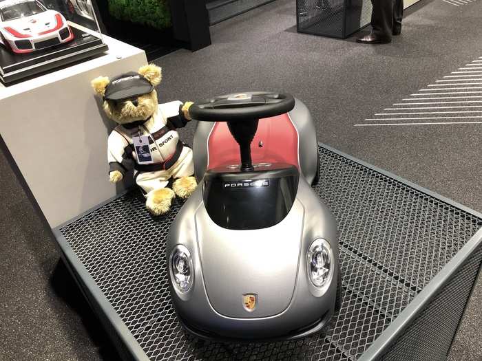 And Porsche has something for the smallest fans.