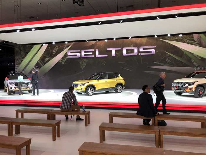 Kia unveiled its new Seltos crossover.