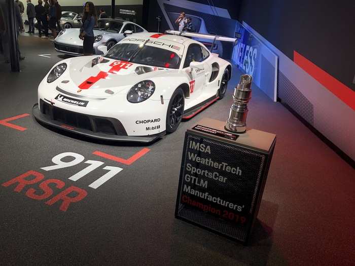 As well as the 911 RSR that captured the 2019 manufacturers