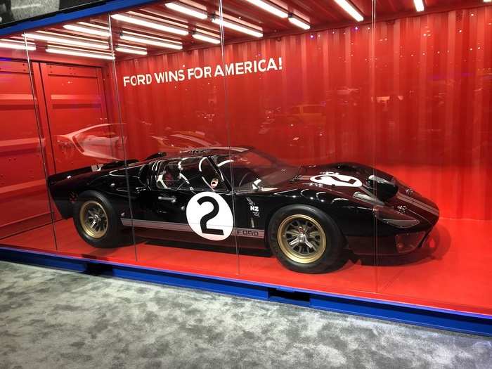 We can thank the hit film "Ford vs. Ferrari" for Ford bringing the actual 1966-winning Ford GT driven to victory by Bruce McLaren and Chris Amon. Go like hell!