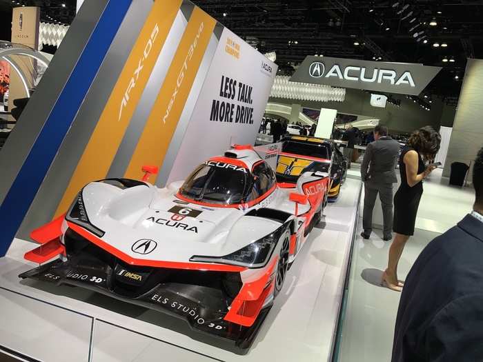 Not one but two racers from Acura.