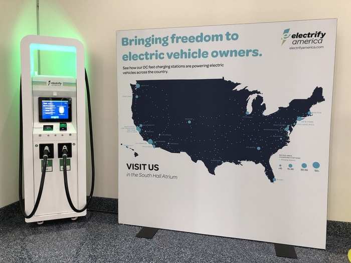 ... Some information about charging from Electrify America ...