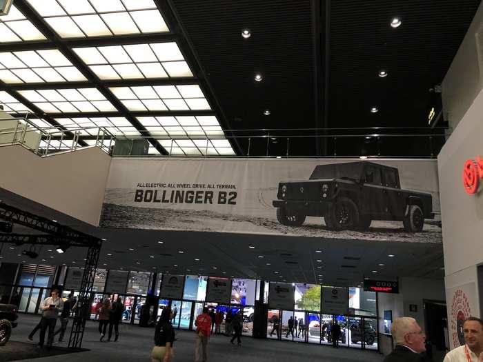  ... The debut of a new all-electric pickup from Bollinger ... 