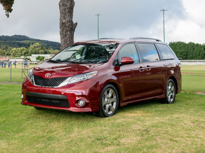 4. Toyota Sienna: 9.14%