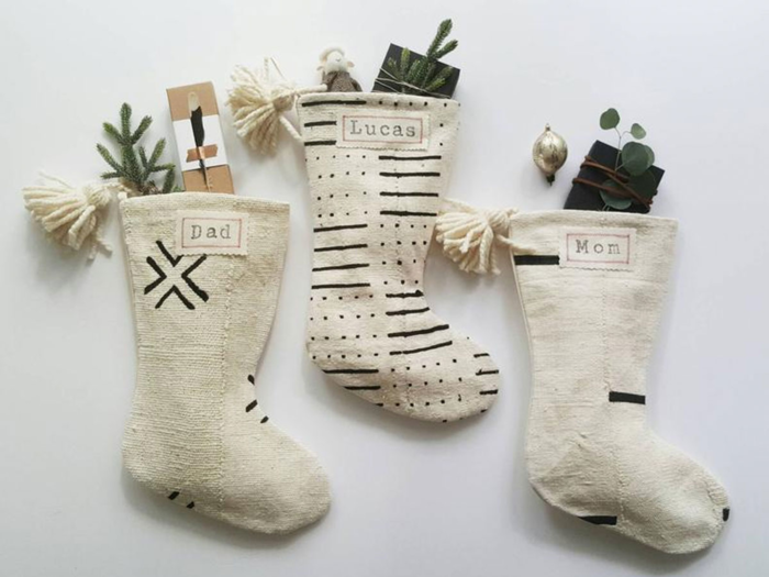 Handmade Christmas stockings