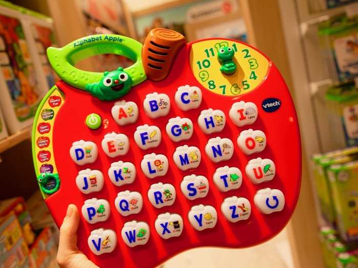 ... to this Alphabet Apple from VTech.