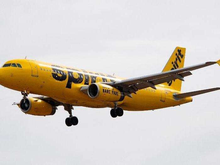 2. Spirit Airlines: 5.57 IDBs per 100,000 passengers