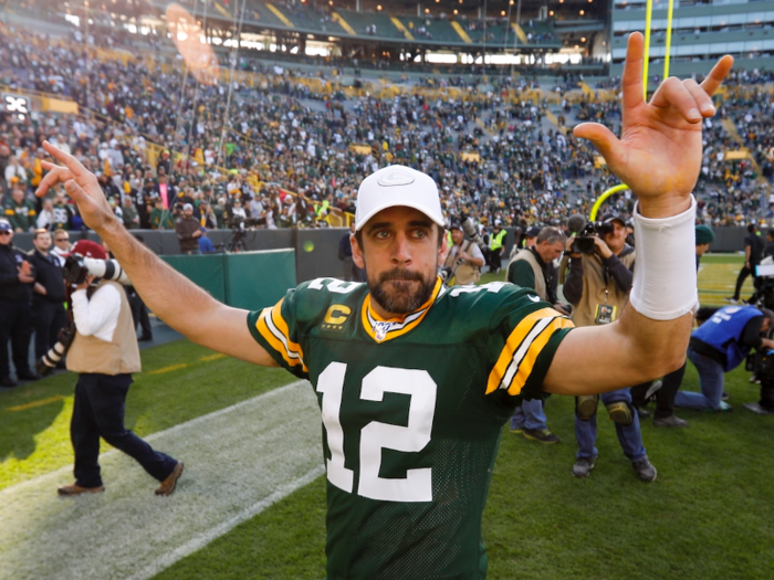 START: Aaron Rodgers, QB