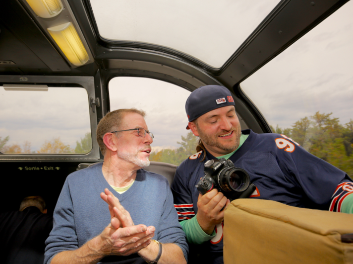 Political talk was mostly about with the upcoming Canadian election, but the train was filled with global travelers so conversation shifted from one world leader to the next quite frequently.