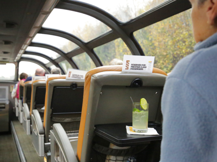 The dome part of the Park car was always off-limits to anyone who wasn