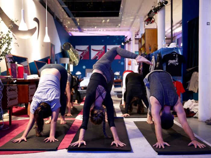 In 2018, Amazon even wooed London shoppers with a yoga class to celebrate Black Friday, declaring its pop-up store the "Home of Black Friday."