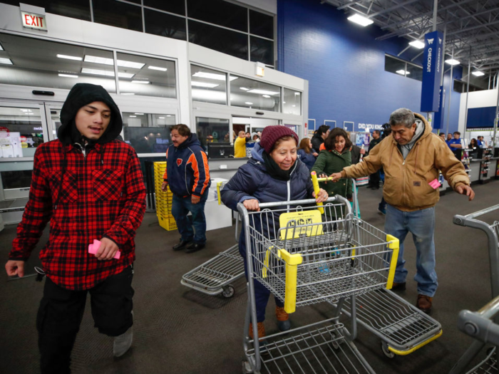 Retail employees tell Business Insider that this level of chaos can still break out today on Black Friday.