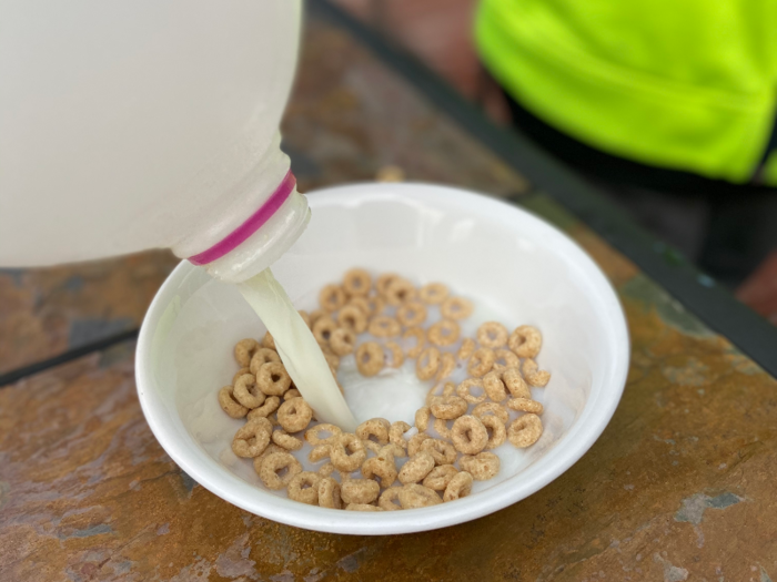 Three Wishes again may be "healthier" than Honey Nut Cheerios, but the latter has a distinct nutty flavor that Three Wishes lacked. Cheerios O