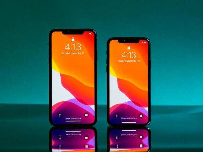 The iPhone 12 and iPhone 12 Pro, which may come in two new sizes and support 5G