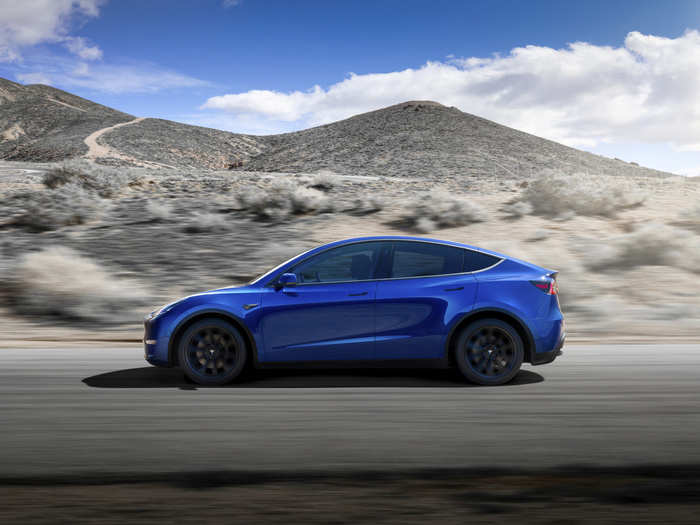 The Model Y crossover represents an evolution ...