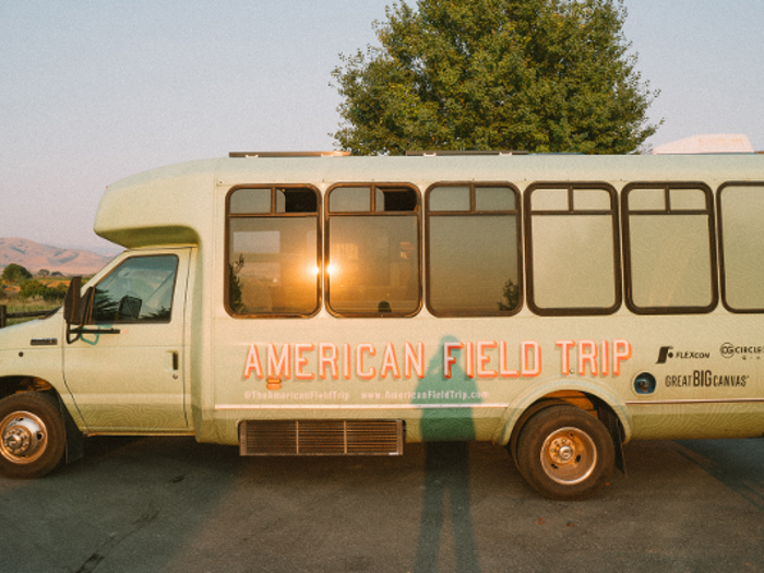 As for the decision to convert a bus instead of a van or RV, the bus provided more space and customization than the other options, according to the couple.