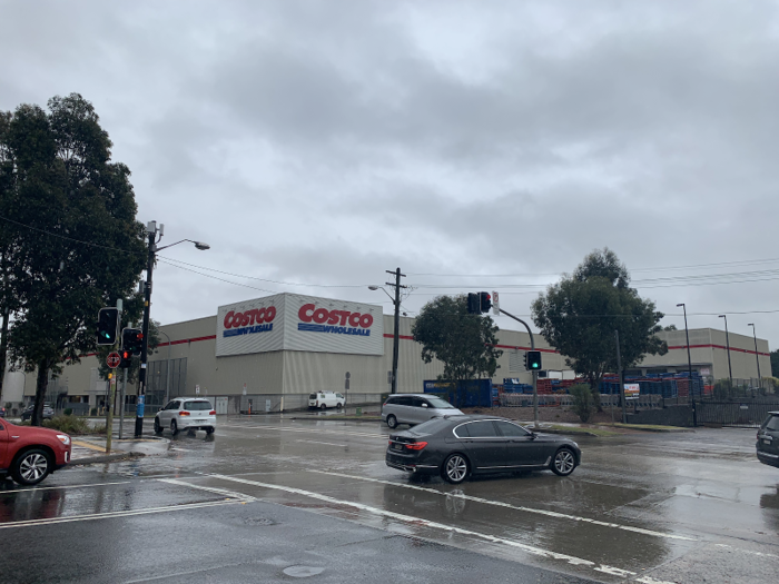 Far south of Taiwan, Australia has 11 Costco locations.