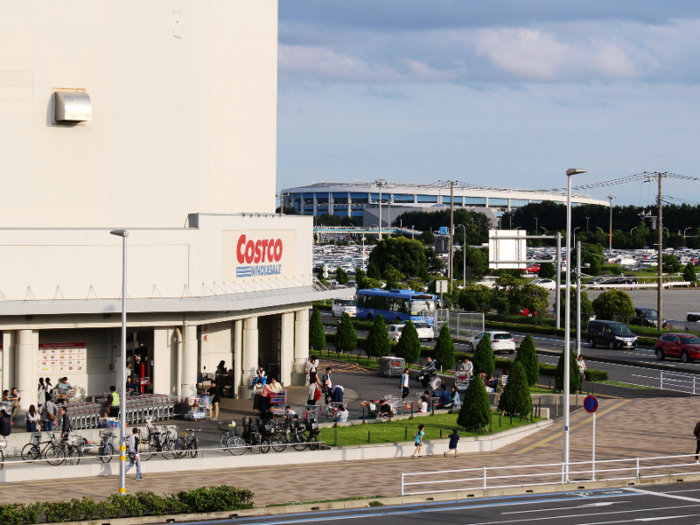 Across the globe, Costco has 26 stores in Japan.