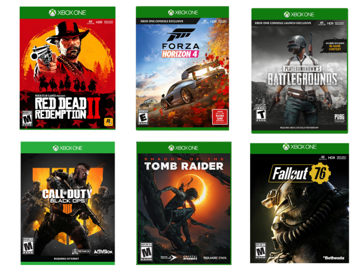 Save up to 80% on Xbox One games