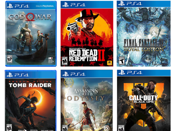 Save big on PS4 games