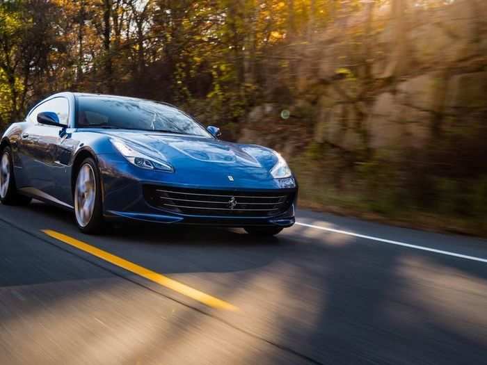 The four-seat Ferrari GTC4Lusso gets 13 mpg in combined city and highway driving