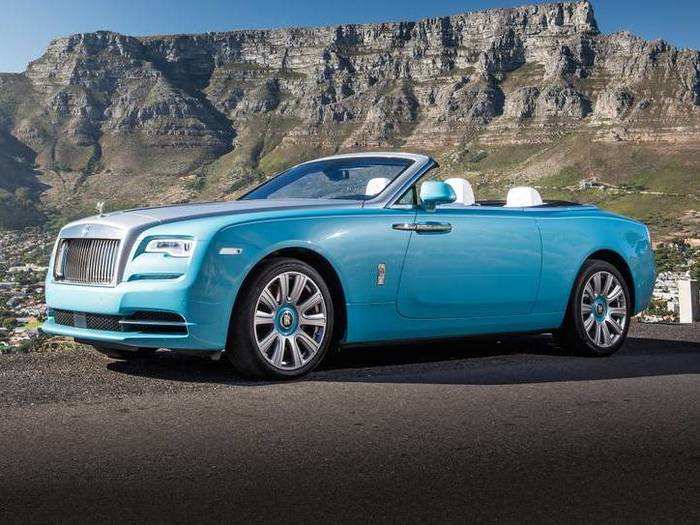 Rolls-Royce makes four cars that get an average of just 14 mpg