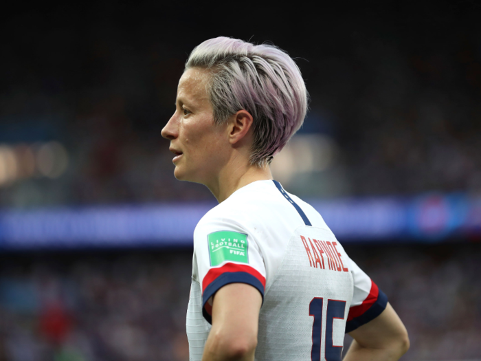 Trump and Megan Rapinoe exchange barbs during the World Cup.