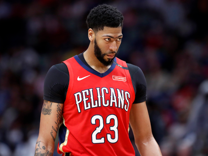 Anthony Davis requests a trade from the New Orleans Pelicans.